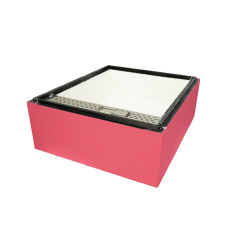 Годівниця корпусна для 10-ти рамкового вулика Дадан, Лангстрот (Рута), Lyson пінополістирольна рожев