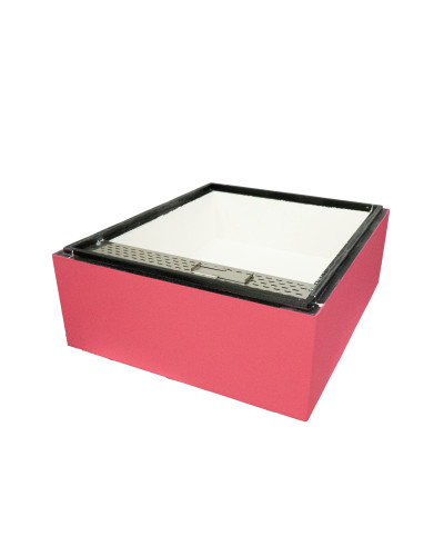 Годівниця корпусна для 10-ти рамкового вулика Дадан, Лангстрот (Рута), Lyson пінополістирольна рожев