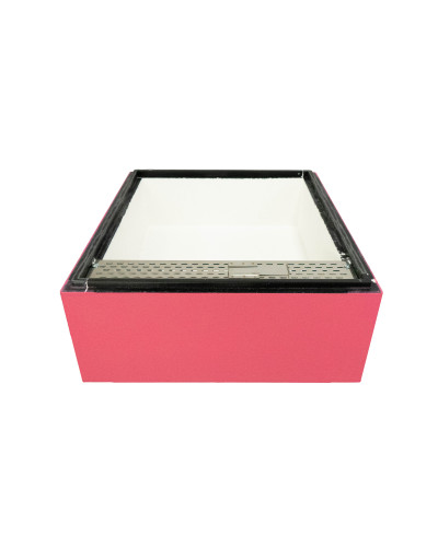 Годівниця корпусна для 10-ти рамкового вулика Дадан, Лангстрот (Рута), Lyson пінополістирольна рожев