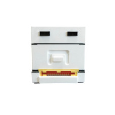 Нуклеусный пенополистирольный улей на 4 семьи BeeHome неокрашенный