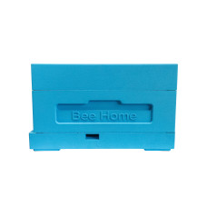 Нуклеусный пенополистирольный улей на 4 семьи BeeHome крашеный синий