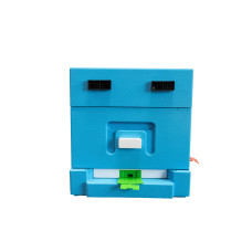 Нуклеусный пенополистирольный улей на 4 семьи BeeHome крашеный синий