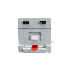 Нуклеусный улей пенополистирольный на 4 семьи BeeHome крашеный серый