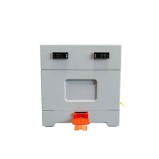 Нуклеусный улей пенополистирольный на 4 семьи BeeHome крашеный серый