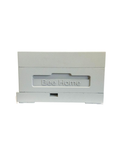 Нуклеусный улей пенополистирольный на 4 семьи BeeHome крашеный серый