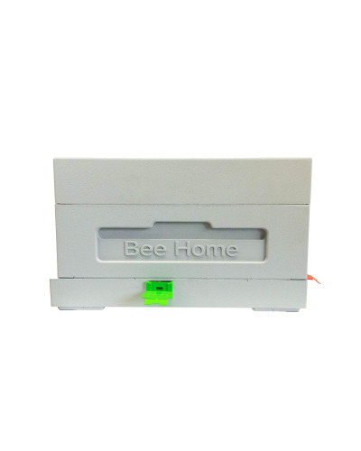 Нуклеусный улей пенополистирольный на 4 семьи BeeHome крашеный серый