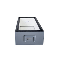 Корпус улья на 6 рамок Дадан 1/2 Bee Home пенополистирол деленный крашеный (серый)