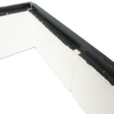 Корпус улья на 6 рамок Дадан 1/2 Bee Home пенополистирол деленный крашеный (серый)