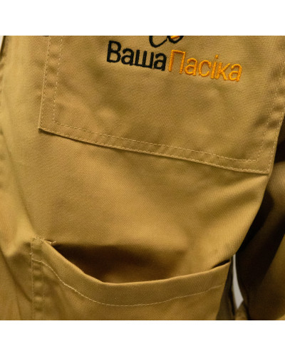 Куртка бджолярська з капелюхом, STANDARD (з логотипом)