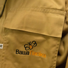 Куртка бджолярська з капелюхом, STANDARD (з логотипом)