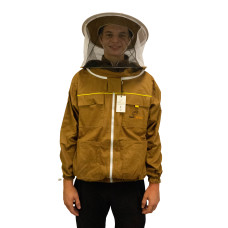 Куртка бджолярська з капелюхом, PREMIUM (з логотипом)