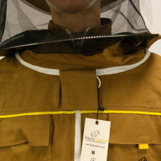 Куртка бджолярська з капелюхом, PREMIUM (з логотипом)