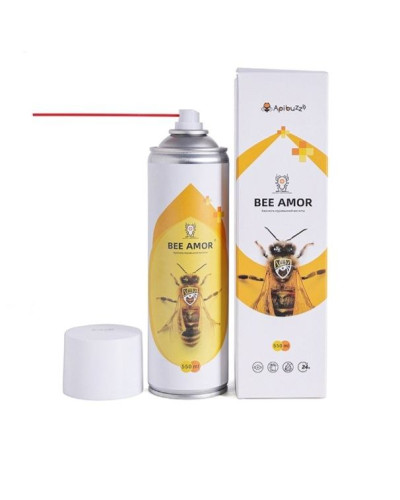 Bee Amor спрей на основі мурашиної кислоти (аерозоль) від кліща Варроа 550мл.