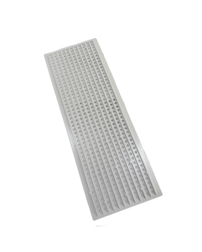 Решітка пилковловлювальна пластикова широка 40,8см х 14,8см