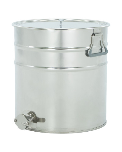 Відстійник нержав. 50л. (~70кг.) з клапаном нержав. 6/4 CLASSIC