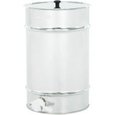 Відстійник нержавіючий 50 кг, пластиковий клапан
