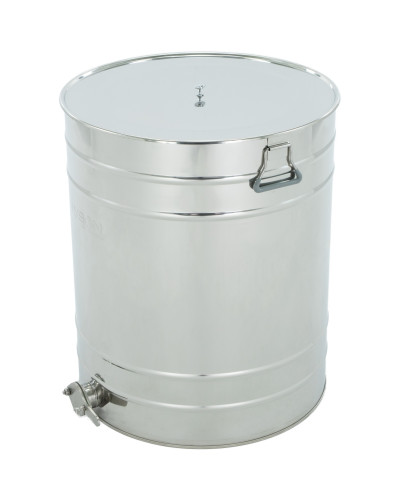 Відстійник нержав. 200л. (~280кг.) з клапаном нержав. 6/4 CLASSIC