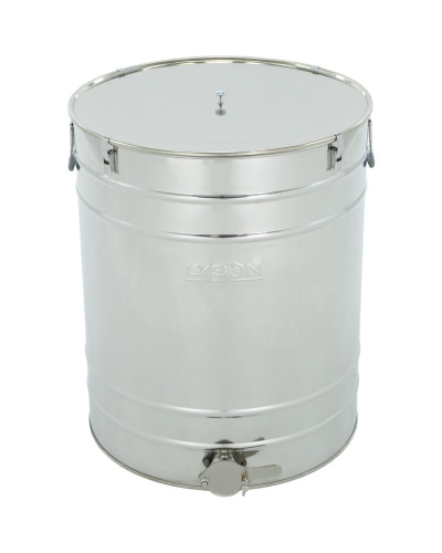 Відстійник нержав. 200л. (~280кг.) з клапаном нержав. 6/4 CLASSIC (з прокладкою та защіпками)