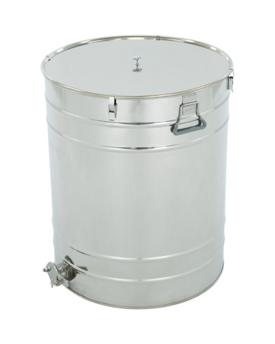 Відстійник нержав. 200л. (~280кг.) з клапаном нержав. 6/4 CLASSIC (з прокладкою та защіпками)