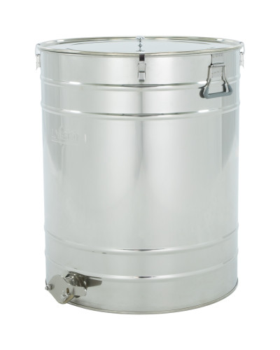 Відстійник нержав. 200л. (~280кг.) з клапаном нержав. 6/4 CLASSIC (з прокладкою та защіпками)