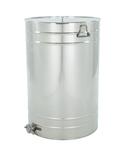 Відстійник нержав. 300л. (~420кг.) з клапаном нержав. 6/4 CLASSIC