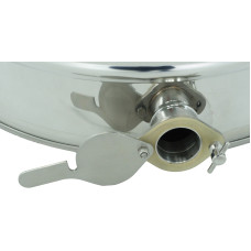 Відстійник нержав. 300л. (~420кг.) з клапаном нержав. 6/4 CLASSIC