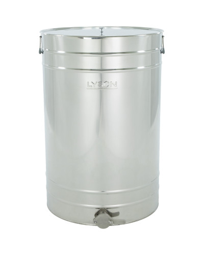 Відстійник нержав. 300л. (~420кг.) з клапаном нержав. 6/4 CLASSIC (з прокладкою та защіпками)