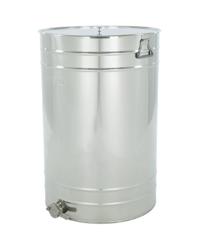 Відстійник нержав. 300л. (~420кг.) з клапаном нержав. 6/4 CLASSIC (з прокладкою та защіпками)