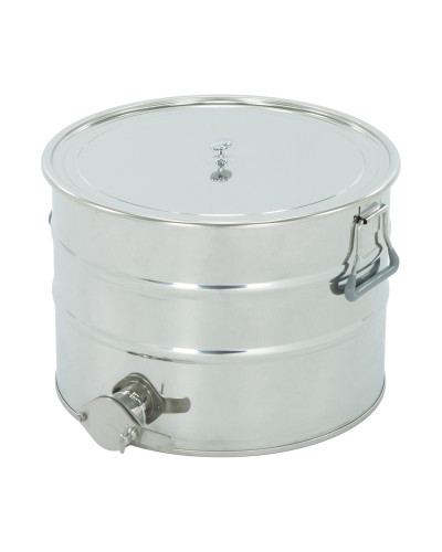 Відстійник нержав. 30л. (~40кг.) з клапаном нержав. 6/4 CLASSIC