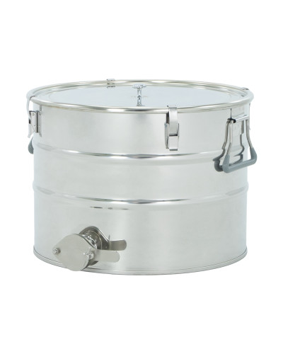 Відстійник нержав. 30л. (~40кг.) з клапаном нержав. 6/4 CLASSIC (з прокладкою та защіпками)