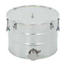 Відстійник нержав. 30л. (~40кг.) з клапаном нержав. 6/4 CLASSIC (з прокладкою та защіпками)