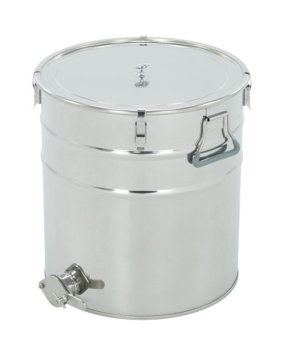 Відстійник нержав. 50л. (~70кг.) з клапаном нержав. 6/4 CLASSIC (з прокладкою та защіпками)