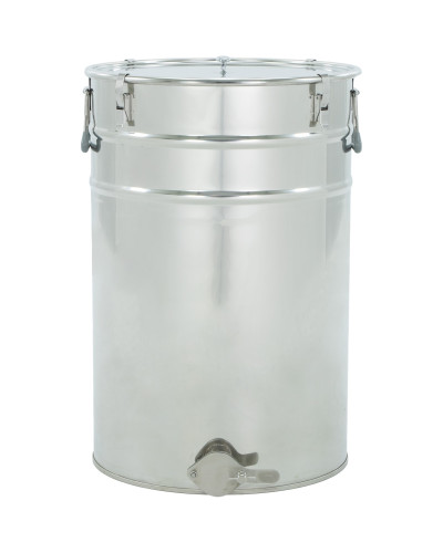 Відстійник нержав. 70л. (~100кг.) з клапаном нержав. 6/4 CLASSIC (з прокладкою та защіпками)