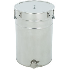 Відстійник нержав. 70л. (~100кг.) з клапаном нержав. 6/4 CLASSIC (з прокладкою та защіпками)