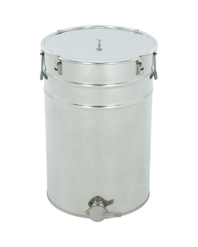 Відстійник нержав. 70л. (~100кг.) з клапаном нержав. 6/4 CLASSIC (з прокладкою та защіпками)