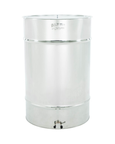 Відстійник нержавіючий 400 кг, нержавіючий клапан