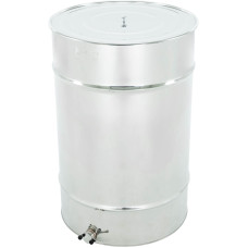 Відстійник нержавіючий 400 кг, нержавіючий клапан