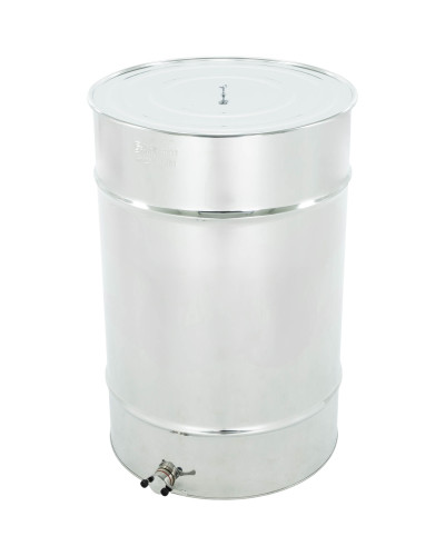 Відстійник нержавіючий 400 кг, нержавіючий клапан