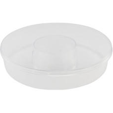 Годівниця кругла пластикова 1,5л. (ковпак та кришка в комплекті)