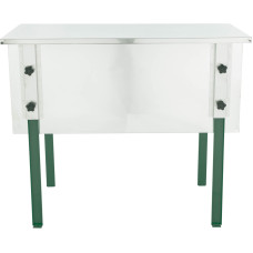 Стіл для розпечатування універсальний 1000 мм з кришкою (пластиковий клапан)