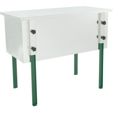 Стіл для розпечатування універсальний 1000 мм з кришкою (пластиковий клапан)