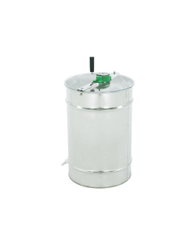 Медогонка діагональна 2-рамкова Ø 420 мм, рамка Дадан, ручна (з верхнім приводом), без ніжок - SAXO