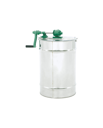 Медогонка діагональна 2-рамкова Ø 420 мм, рамка Дадан, ручна, без ніжок - SAXO