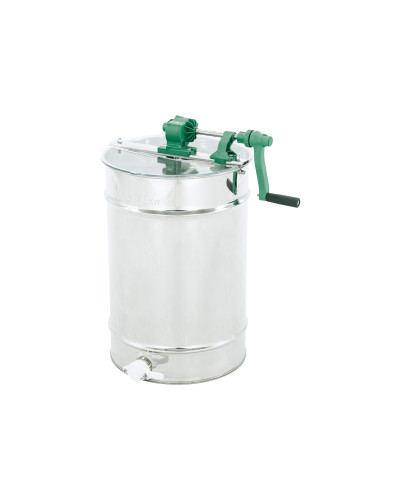 Медогонка діагональна 2-рамкова Ø 420 мм, рамка Дадан, ручна, без ніжок - SAXO