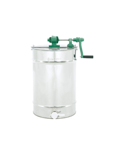 Медогонка діагональна 2-рамкова Ø 420 мм, рамка Дадан, ручна, без ніжок - SAXO