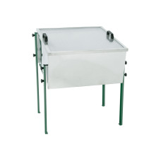 Воскотопка сонячна з нержавійки, 680×680 мм, з ніжками