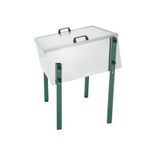 Воскотопка сонячна з нержавійки, 680×680 мм, з ніжками