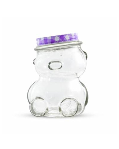 Баночка 300мл з кришкою (ведмедик)