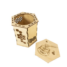 Дерев'яне пакування "Комплімент" (1 банка 0,500 мл)