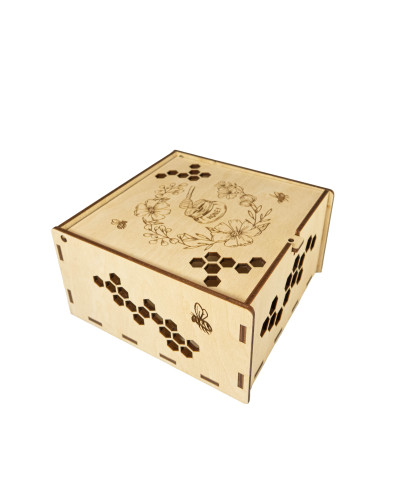 Деревянная упаковка «Медовое наслаждение»